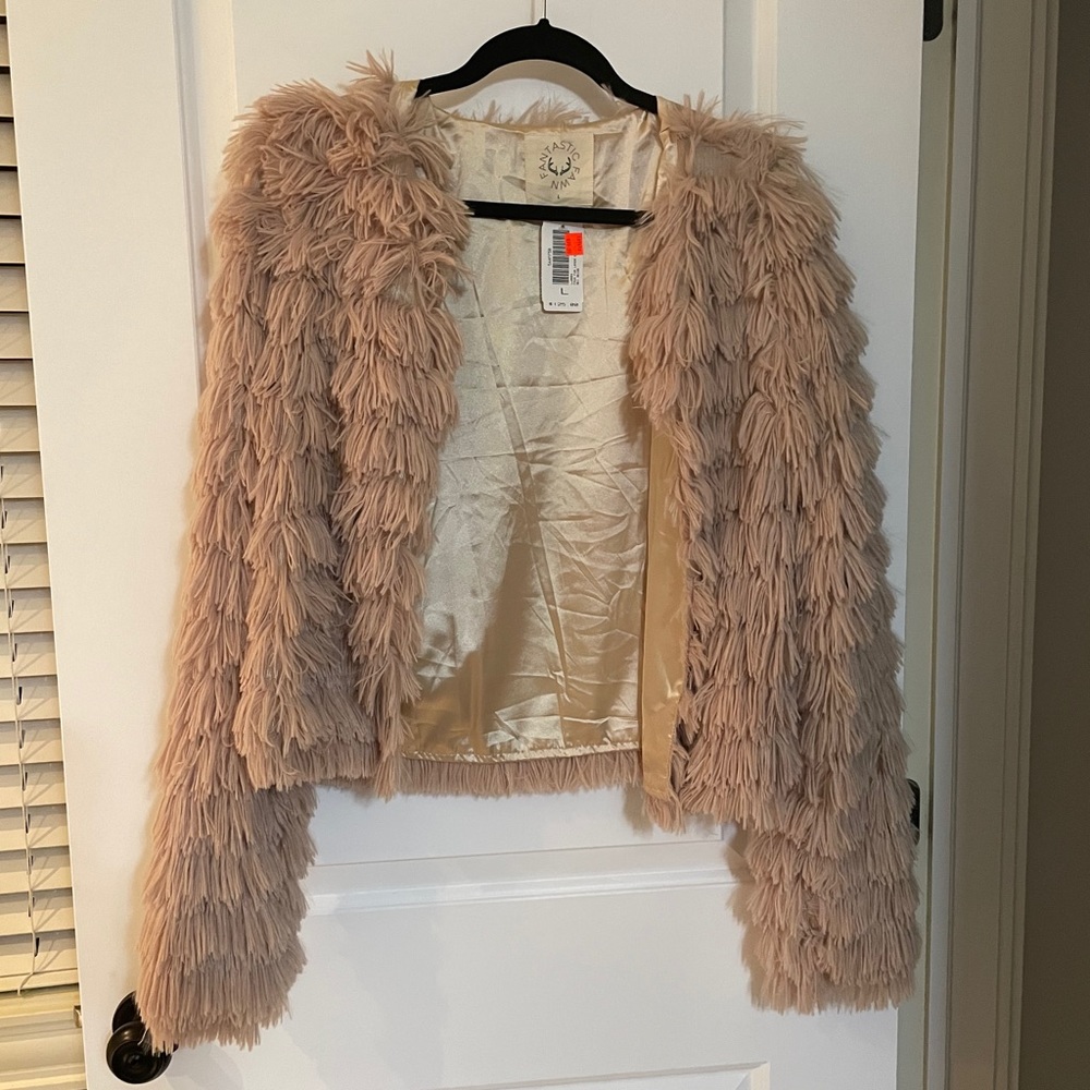 Nude ENVY Fringe cardigan - size L